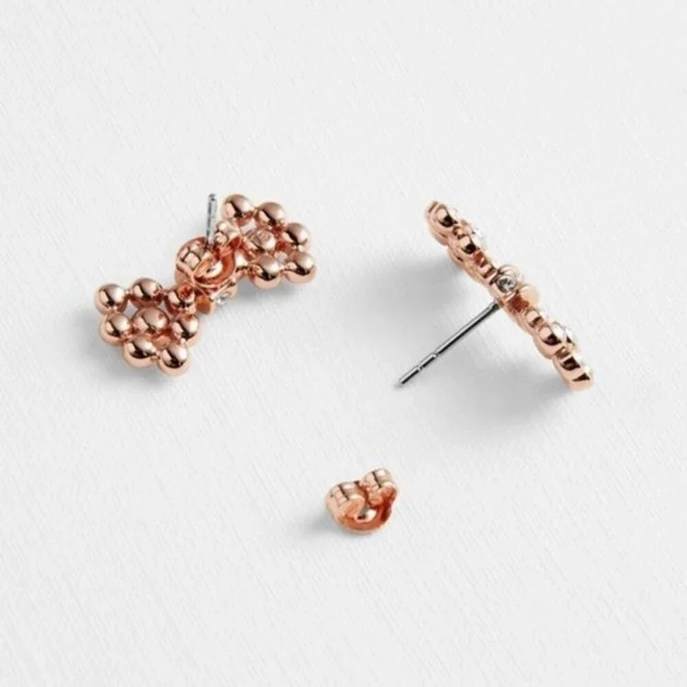 ❤︎ Ted Baker ❤︎ BRINNI Swarovski® Crystal bow stud earrings